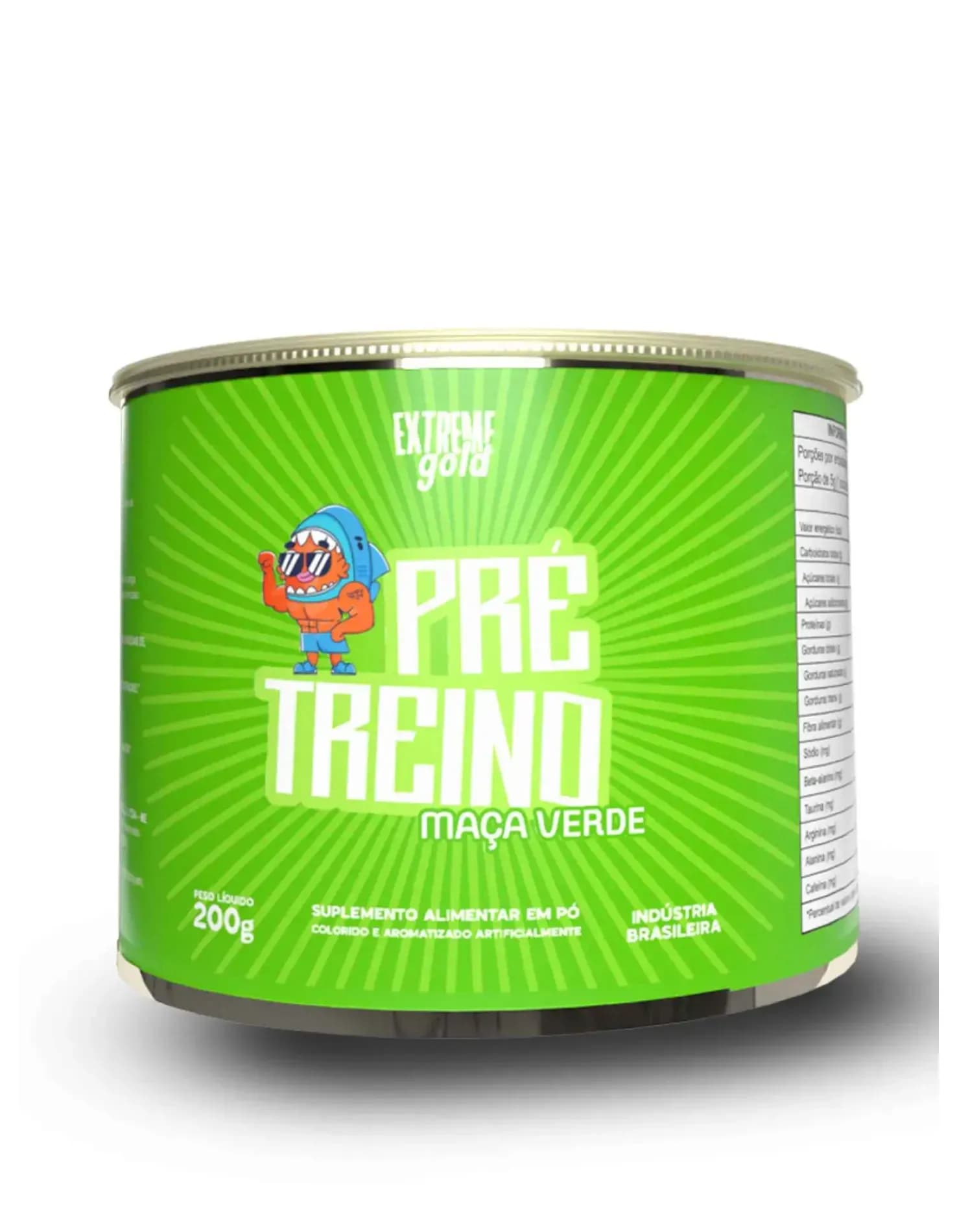 Pré-Treino Extreme Gold – Maçã Verde
